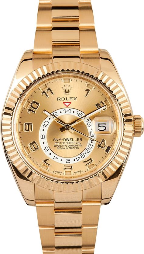 gold skydweller rolex|rolex sky dweller price.